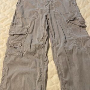 Women’s  Gray Cargo Pants